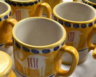 Vietri Campagna Ram Mugs