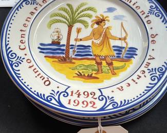 Tiffany & Co. Pottery Plates 500 years! 