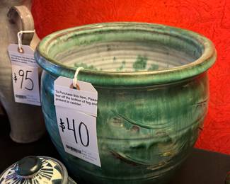 Ken Poole Pottery Planter