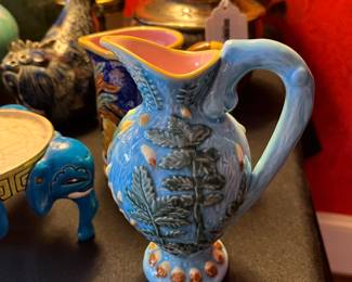 Majolica Pitchers