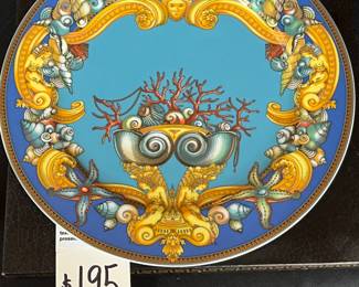 Versace for Rosenthal "Les Tresors de la Mer" 12 inch Service Plate with Box