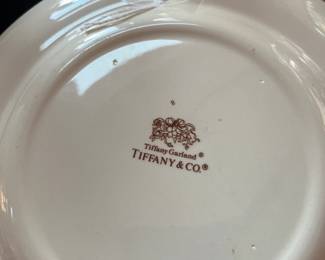 Mark to Tiffany Garland Plate