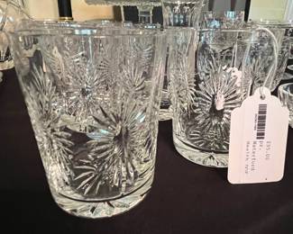Waterford Millennium Series Double Old Fashioned Glasses 