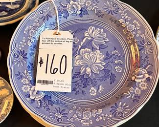 Price for all 8 Spode Plates.  We price fairly to buy first day!!!
