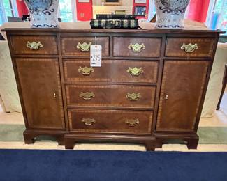 Henredon 18th Century Portfolio Collection Diminutive Sideboard.  