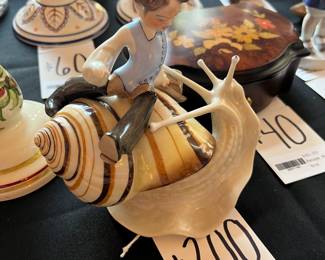 Herend Boy and Shell