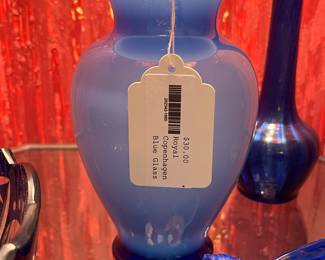 Royal Copenhagen Art Glass Vase 