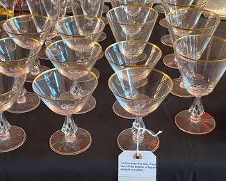 Fostoria Crystal "Ambassador" 27 pcs. 