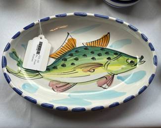 Vietri Fish Plates