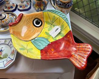 Vietri Fish Plate