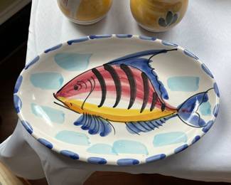 Vietri Fish Plates