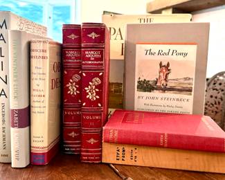 Fine selection of 1st edition books...