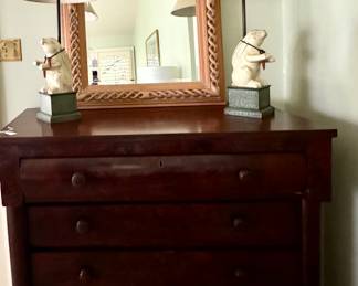 Anique dresser, Kellogg Collection lamps