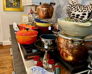 Kitchen is a cooks DREAM! Top of the line and like new EVERYTHING