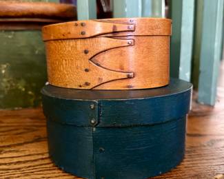 Antique shaker boxes