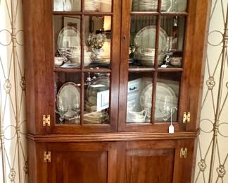 Beautiful old corner cabinet - perfect size for any space