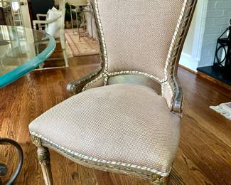 Set of 5 antique chairs - recently recovered