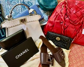 Valentino, Chanel, Fendi, Prada,  Louis Vuitton and more...