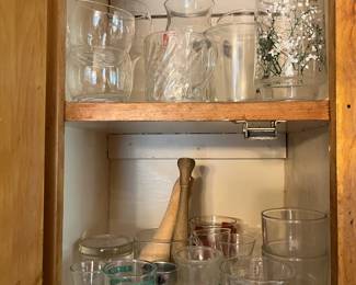 Glasware and vases