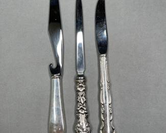 Sterling Silver Serving Knives