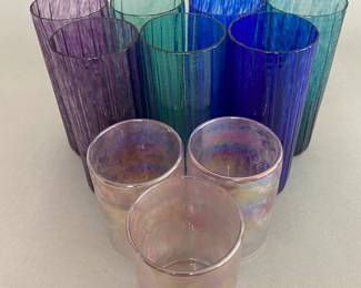 Collection Of Vintage Murano Glass Drinkware