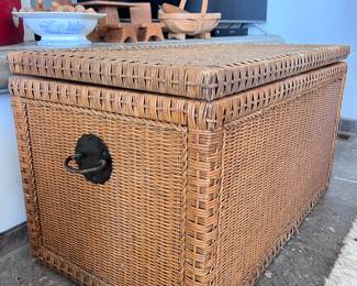 Wicker Hope Chest