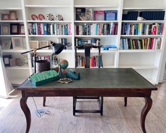 Antique Desk with Antique Things