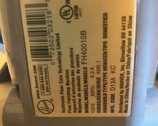 #26 - $40 Hoover Floormate