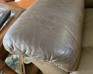 #3 $125 Light brown leather Lazyboy Manual recliner (needs cleaning)