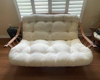 #40 - $220 Rattan Loveseat 50x43