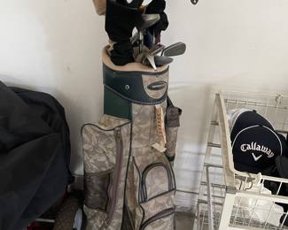 #58 - $80 Callaway Golf Clubs with bag