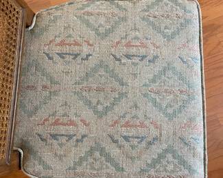 #12 - $695 #12 - $695 -Drexel Dining table 72x44 removable 18' leaf with 4 chairs plus 2 armchairs - upholstery seats