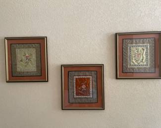 #10 - $120 Set of 3 Chinese art 14x16