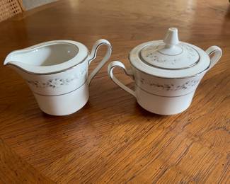#17 - $250 Noritake set of china service for 12 + 10 serving pieces