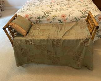 #47 - $150 Rattan Bench 45x18x18