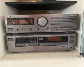 #11 - $90 JVC Receiver and 6 disc changer