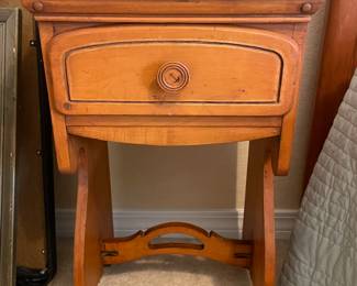 #29 - $70 Vintage 1945's Nautical night stand 16x12x27