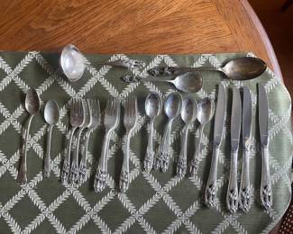 #57- $700 Sterling Flatware-2 mismatch pieces
