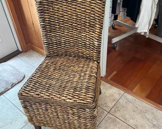 #22 - $60 Each - Banana Plant 2 chairs 19Wx22Dx41T