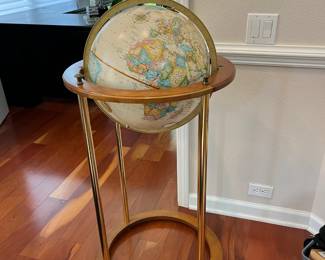 #17 - $150 World Globe 21R x 44"T