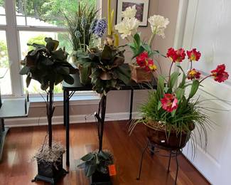 NDI Brewton artificial plants / flowers - Two magnolia trees $48