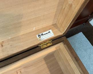 #31 - $300 Thomasville Oriental chest 35Wx17Dx19T