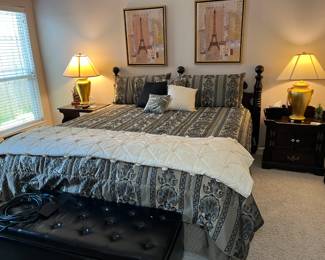 #11 - $150 King size bed wood headboard - Just headboard