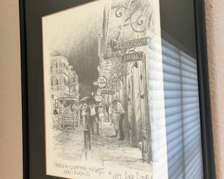 #14 - $60 limited print of New Orleans black and white