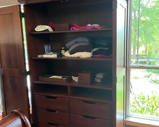 #32 - $450 Haverty's Pennsylvania house armoire 48x81x25D