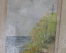 mast bedrm 7 dune and lake watercolor