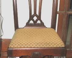 Liv Rm 5 Mahog Chippendale Chair