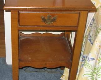 Bdrm 3 Pine Lamp Table