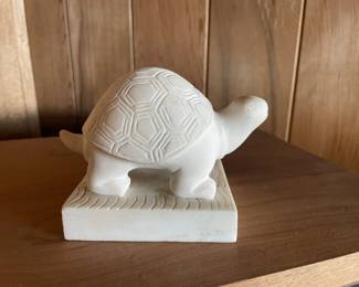 Carved Soapstone Turtle Figurine
