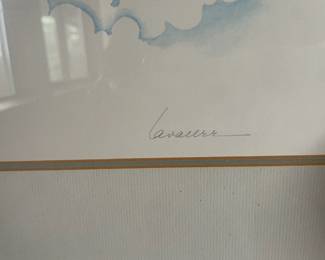 1982 Print "Eskimo Storyteller" by Barbara Lavallee